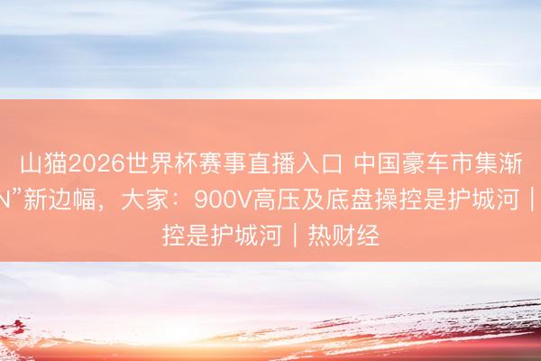 山猫2026世界杯赛事直播入口 中国豪车市集渐成“ZAN”新边幅，大家：900V高压及底盘操控是护城河｜热财经